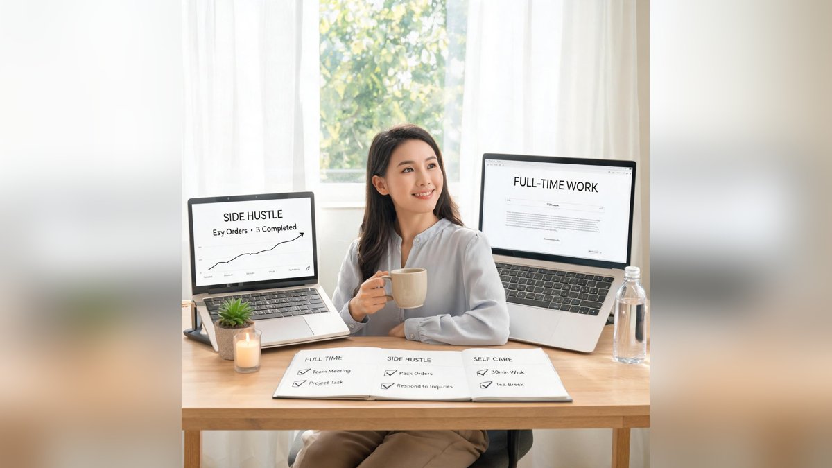 Managing a Side Hustle Without Burning Out: