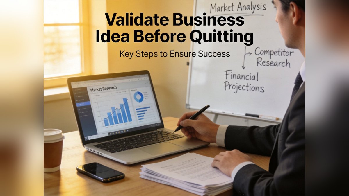 How to Validate a Business Idea Before Quitting