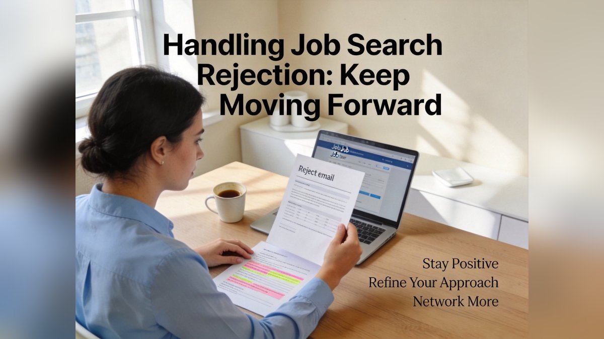 How to Handle Job Search Rejection and Keep Your Confidence